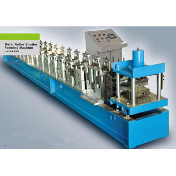 Système de contrôle de fréquence de PLC avec le petit pain froid de portes de volet en métal d&#39;écran tactile formant la machine